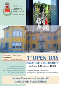 1° Open day